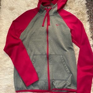 Pink and grey Nike thermal